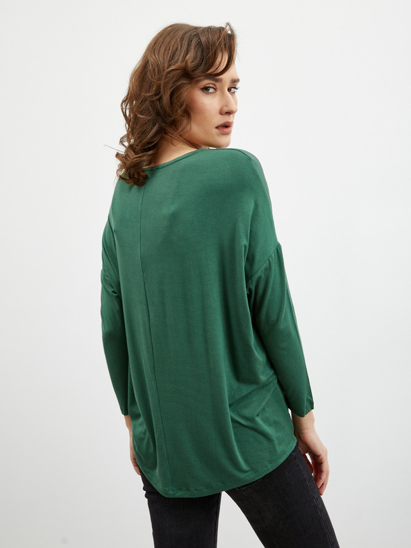 ZOOT.lab Zelené dámské tričko s potiskem ZOOT.lab Rozy