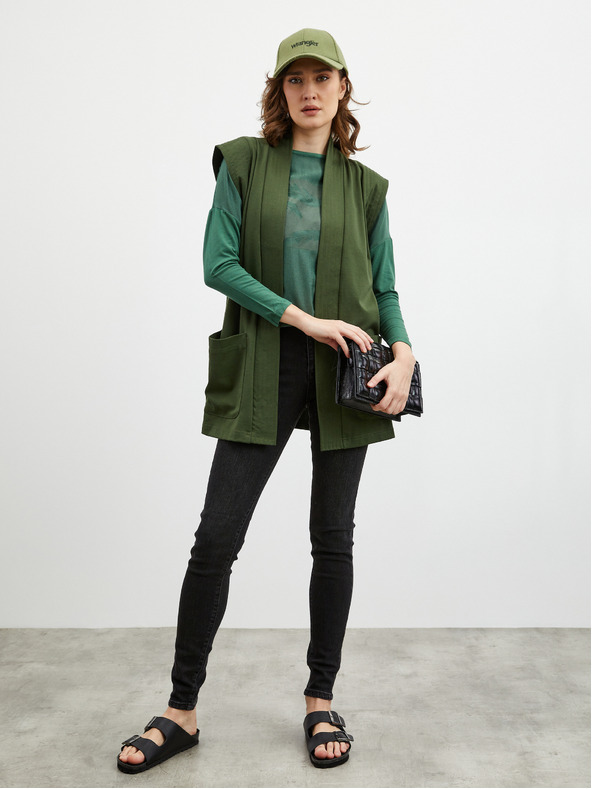 ZOOT.lab Zelené dámské tričko s potiskem ZOOT.lab Rozy