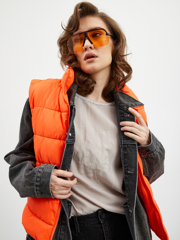 ZOOT.lab Světle šedé dámské tričko s potiskem ZOOT.lab Rozy