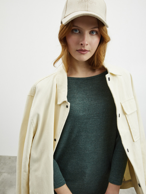 ZOOT.lab Tmavě zelené dámské úpletové tričko ZOOT.lab Aria