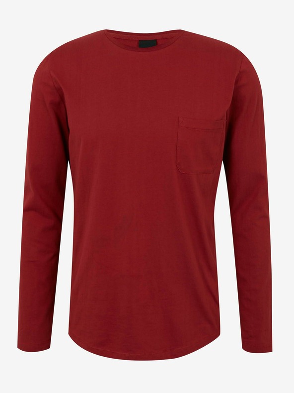 ZOOT.lab Červené pánské tričko s dlouhým rukávem ZOOT.lab