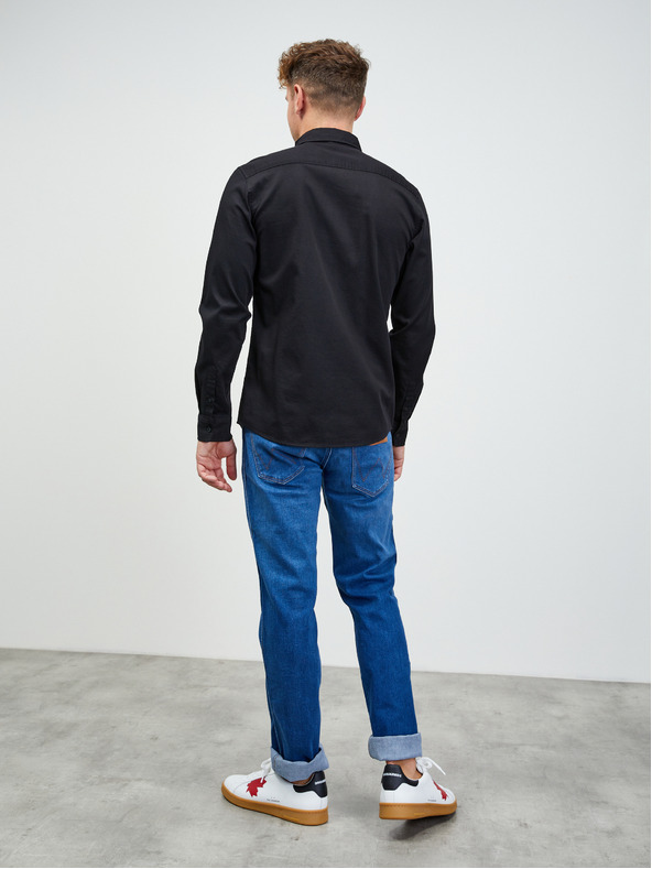 ZOOT.lab Černá pánská košile ZOOT.lab Stanley