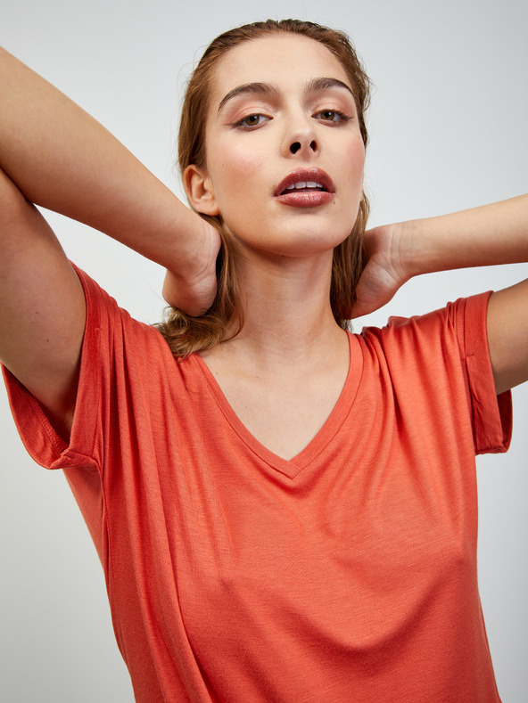 ZOOT.lab Korálové dámské žíhané basic tričko ZOOT.lab Adriana 2