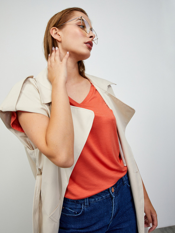 ZOOT.lab Korálové dámské žíhané basic tričko ZOOT.lab Adriana 2