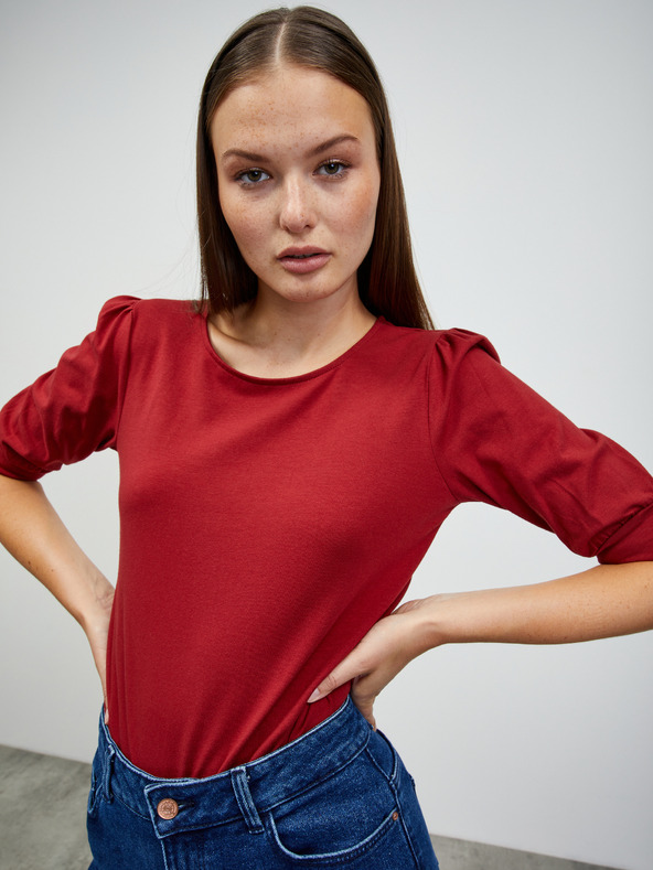 ZOOT.lab Červené dámské basic tričko ZOOT.lab Shia