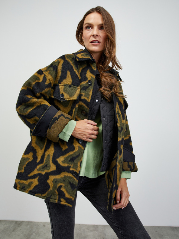 ZOOT.lab Světle zelené dámské basic tričko s dlouhým rukávem ZOOT.lab Bambie