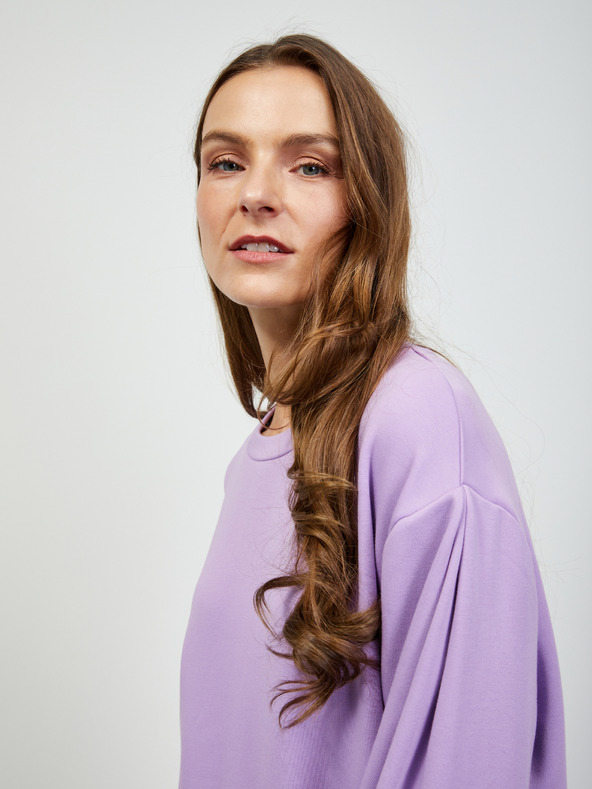 ZOOT.lab Světle fialová dámská basic mikina ZOOT.lab Brooklin