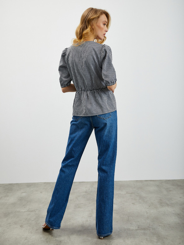 ZOOT.lab Černá dámská pruhovaná halenka ZOOT.lab Oline