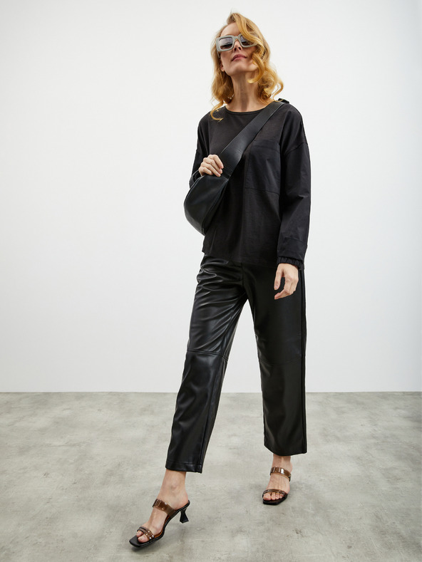 ZOOT.lab Černá dámská halenka ZOOT.lab Faye