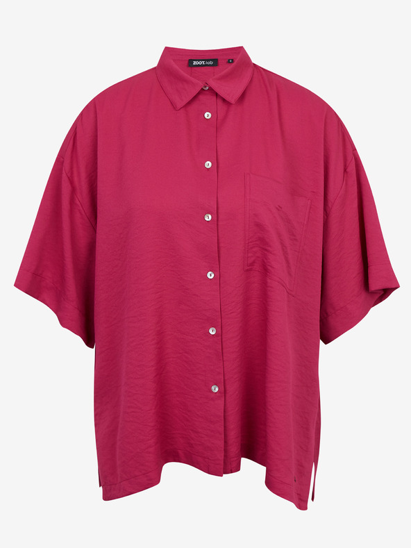 ZOOT.lab Tmavě růžová dámská oversize košile ZOOT.lab Rhiannon