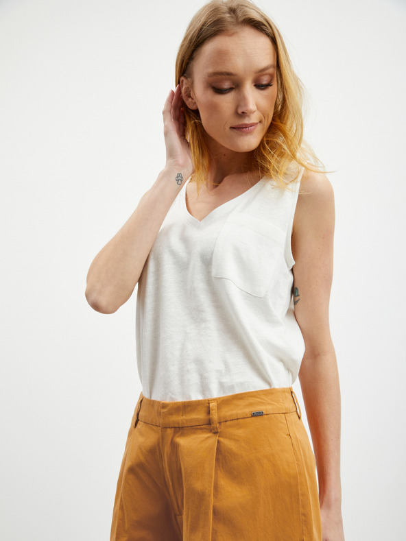 ZOOT.lab Oranžové dámské široké kalhoty ZOOT.lab Tersita