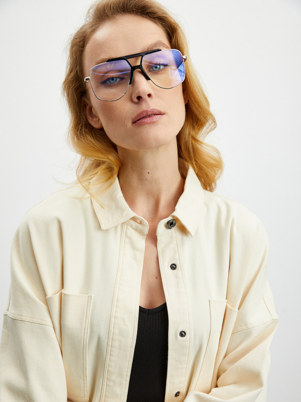ZOOT.lab Krémová dámská svrchní oversize košile ZOOT.lab Becca