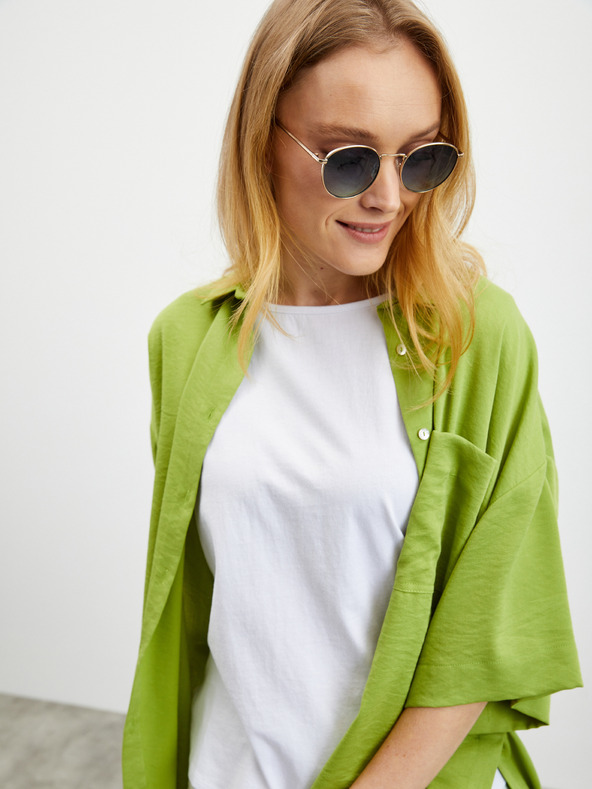 ZOOT.lab Bílé dámské oversize tričko ZOOT.lab Kayla