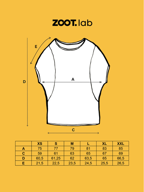 ZOOT.lab Bílé dámské oversize tričko ZOOT.lab Kayla