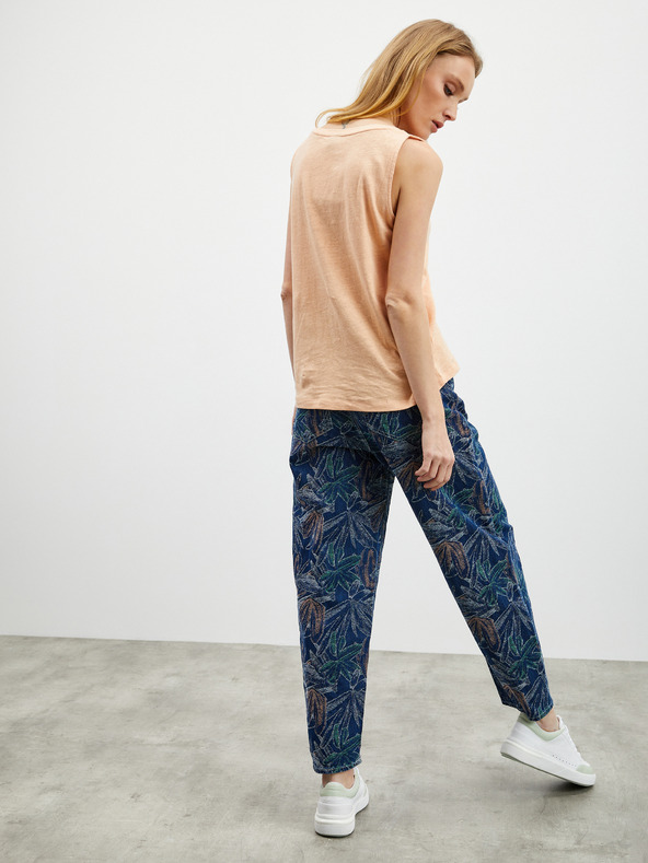 ZOOT.lab Meruňkové dámské lněné tílko ZOOT.lab Josi