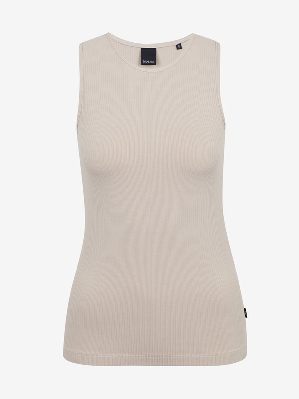 ZOOT.lab Béžové dámské žebrované tílko ZOOT.lab Reza