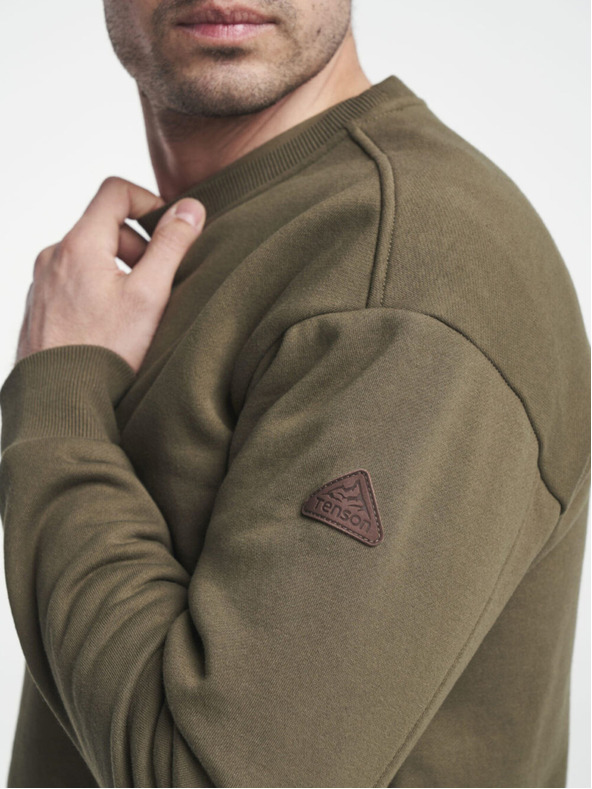 Tenson pánská mikina TENSON Himalaya Crew M khaki