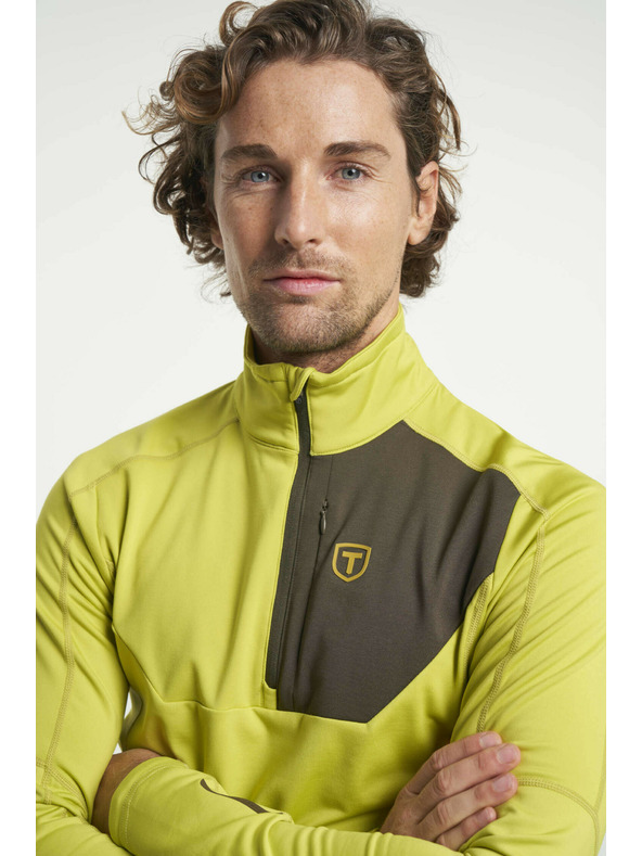 Tenson Pánská Funkční Mikina Tenson Txlite Halfzip M Žlutá