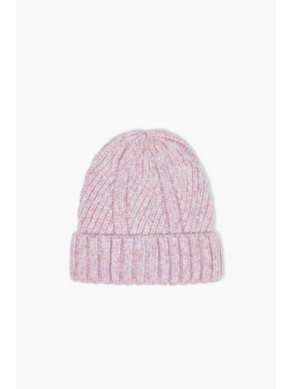 Moodo Světle růžová dámská čepice Moodo