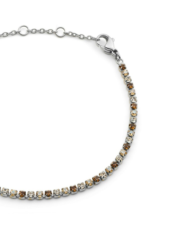 Daniel Wellington Stříbrný ocelový náramek Daniel Wellington Tennis DW00401114