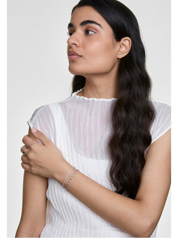 Daniel Wellington Stříbrný ocelový náramek Daniel Wellington Tennis DW00401114