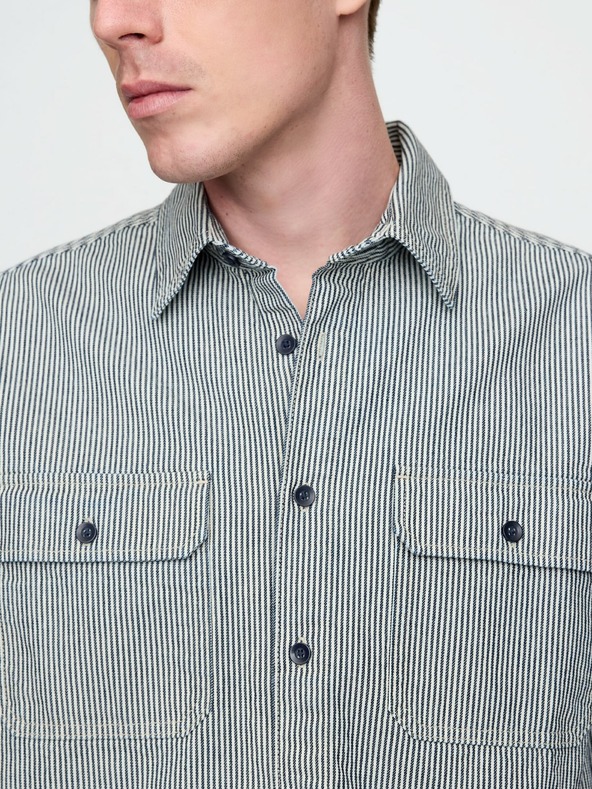 GAP Džínová oversize košile Americana GAP