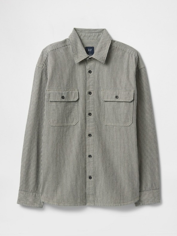 GAP Džínová oversize košile Americana GAP