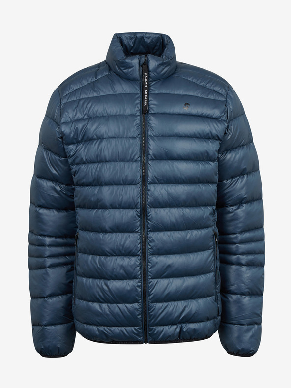 Sam 73 Tmavě modrá pánská prošívaná bunda SAM 73 Otto