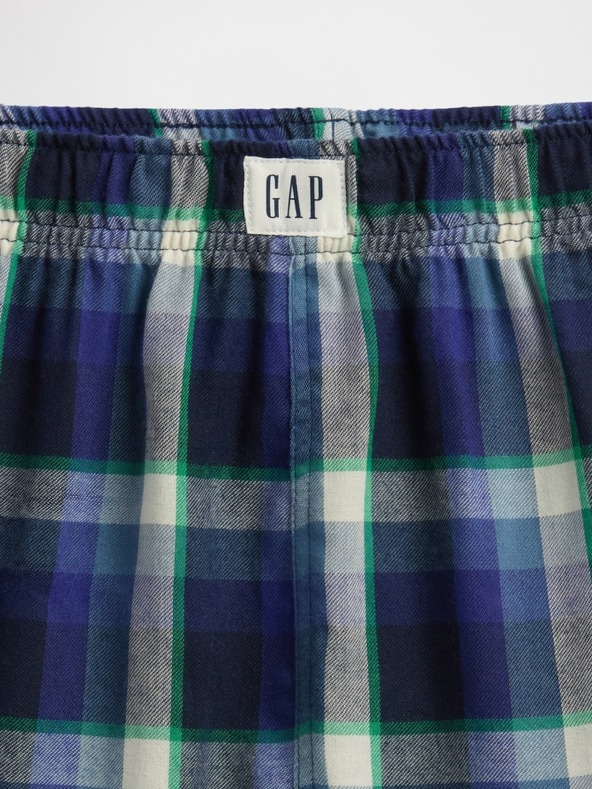 GAP Dětské pyžamové flanelové kraťasy GAP