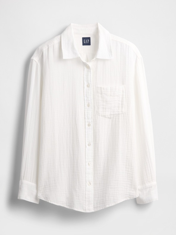 GAP Mušelínová oversize košile GAP