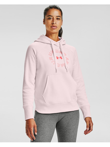 Under Armour Dámská mikina Under Armour Rival Fleece Metallic Hoodie