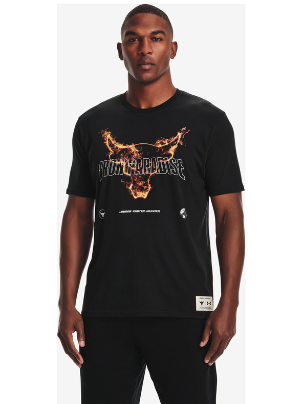 Under Armour Project Rock Rock Fire Triko