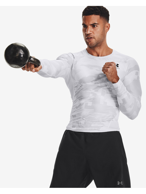 Under Armour Pánské kompresní tričko Under Armour HG IsoChill Comp Print LS