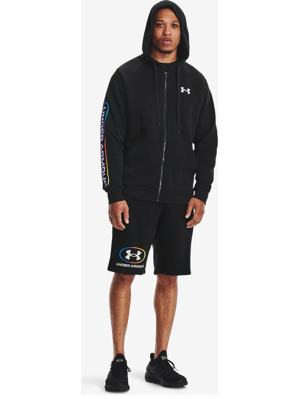 Under Armour Pánská mikina Under Armour RIVAL FLC LOCKERTAG FZ HD