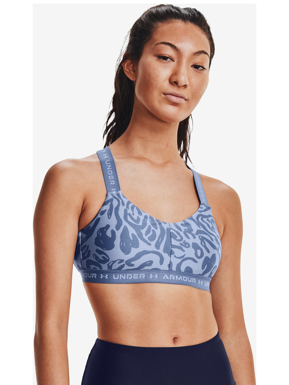 Under Armour Dámská podprsenka Under Armour Crossback Low Print