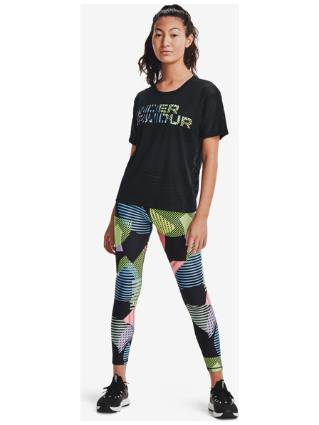 Under Armour Dámské kompresní legíny Under Armour HG Armr Geo Print 7/8 Leg NS