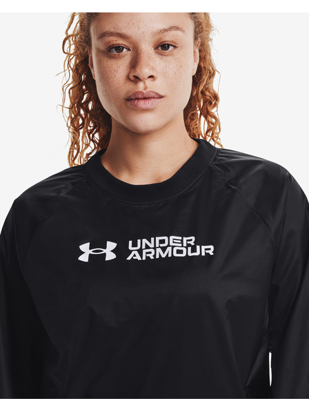 Under Armour Dámská mikina Under Armour Recover Storm Woven Shine Crew