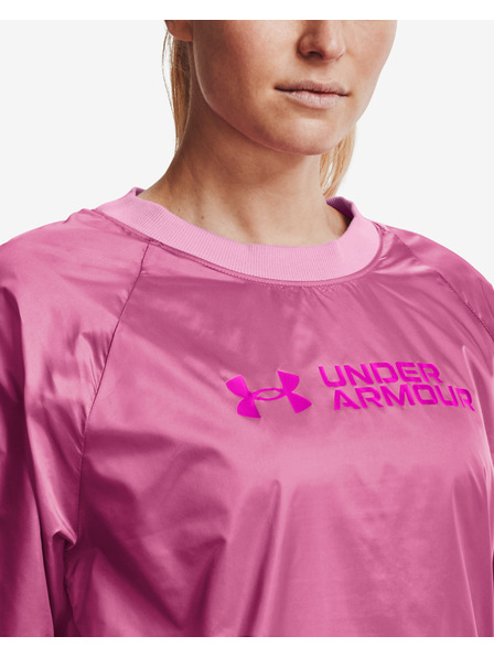 Under Armour Dámská mikina Under Armour Recover Storm Woven Shine Crew