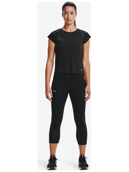 Under Armour Dámské kompresní legíny Under Armour Rush Tonal Capri PKT NS