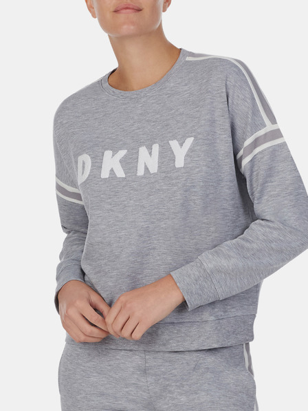 DKNY Šedé tričko DKNY