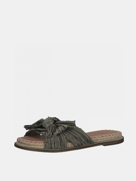 Tamaris Khaki pantofle Tamaris