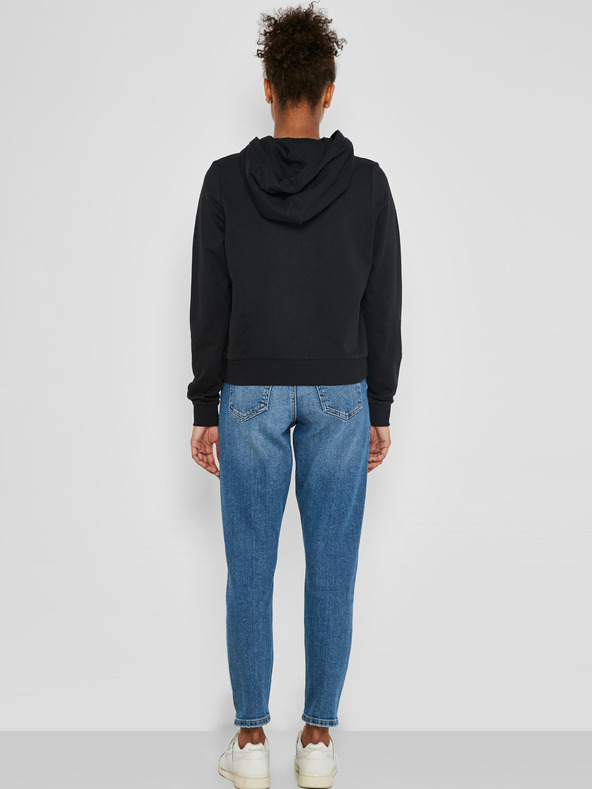 Noisy May Černá mikina s kapucí Noisy May Fame