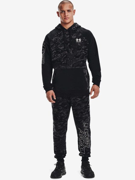 Under Armour Pánské tepláky Under Armour RIVAL FLC CAMO SCRIPT JGR