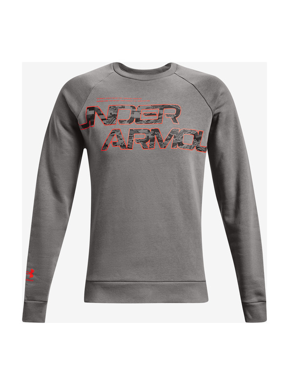 Under Armour Pánská mikina Under Armour UA RIVAL FLC CAMO SCRIPT CRW