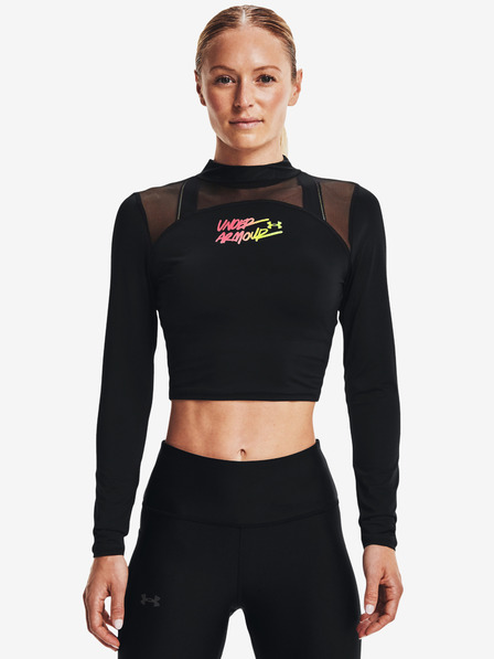 Under Armour Dámské tričko Under Armour  HG Q3 Crop Mockneck
