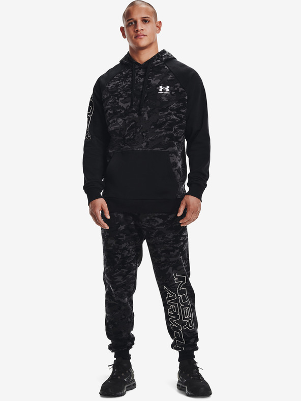 Under Armour Pánská mikina Under Armour RIVAL FLC CAMO SCRIPT HD