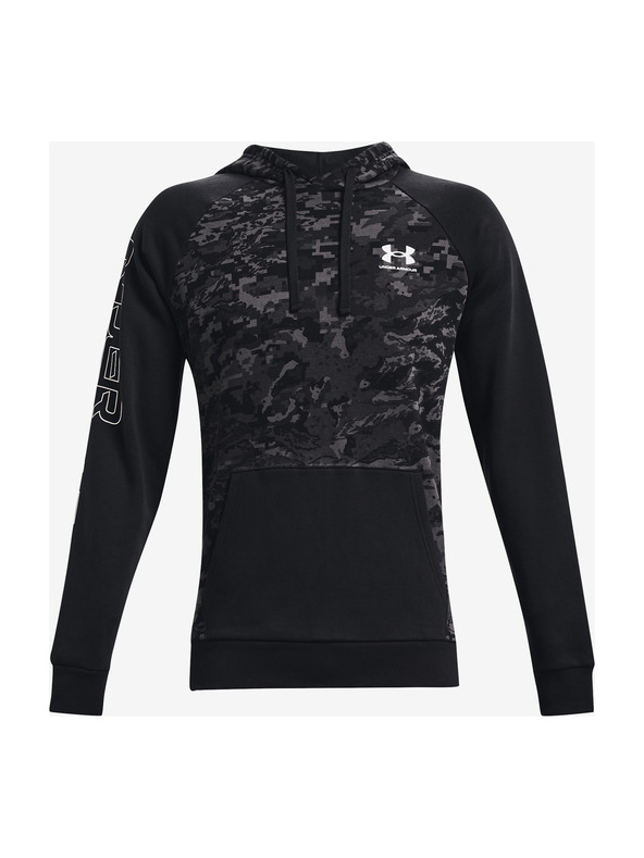 Under Armour Pánská mikina Under Armour RIVAL FLC CAMO SCRIPT HD