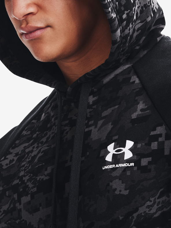 Under Armour Pánská mikina Under Armour RIVAL FLC CAMO SCRIPT HD