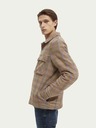 Scotch & Soda Hnědo-béžová pánská oboustraná bunda Scotch & Soda