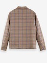 Scotch & Soda Hnědo-béžová pánská oboustraná bunda Scotch & Soda